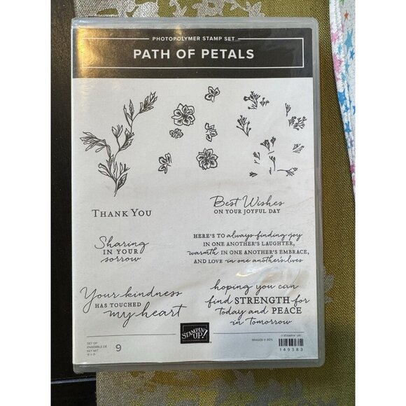 Stampin' Up! Other - Stampin'Up! “Path Of Petals” Floral Quotes Inspirational stamp set